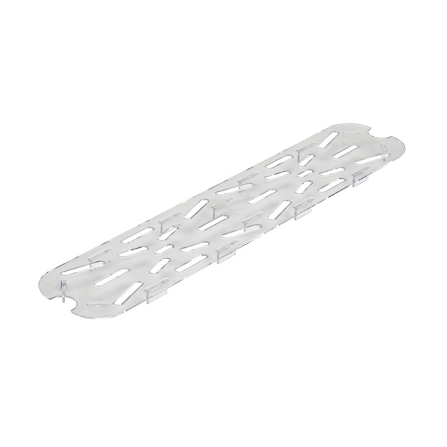 CAMBRO MFG. CO. Cambro 20LPCWD135  Camwear GN 1/2 Long Drain Shelves, 5/8inH x 3-5/8inW x 18-1/16inD, Clear, Pack Of 6 Shelves