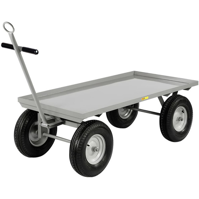 Little Giant. CH-3060-12P-CR Bar, Panel & Platform Trucks; Type: Heavy-Duty Wagon Truck ; Load Capacity (Lb. - 3 Decimals): 2000.000 ; Body Material: Steel ; Height (Inch): 18 ; Deck Surface: Smooth ; Platform Height: 16.5in