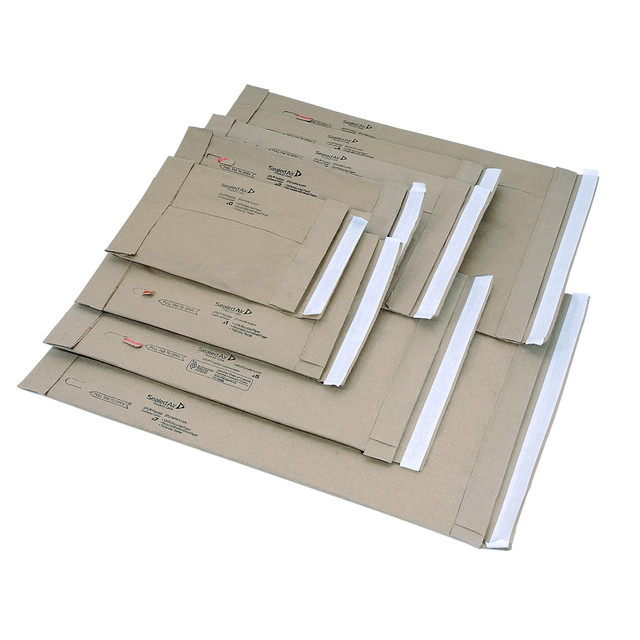 SEALED AIR CORPORATION Sealed Air 67320  Jiffy Self-Seal Padded Mailers, Size 4, 9 1/2in x 14 1/2in, Satin Gold, Pack Of 100