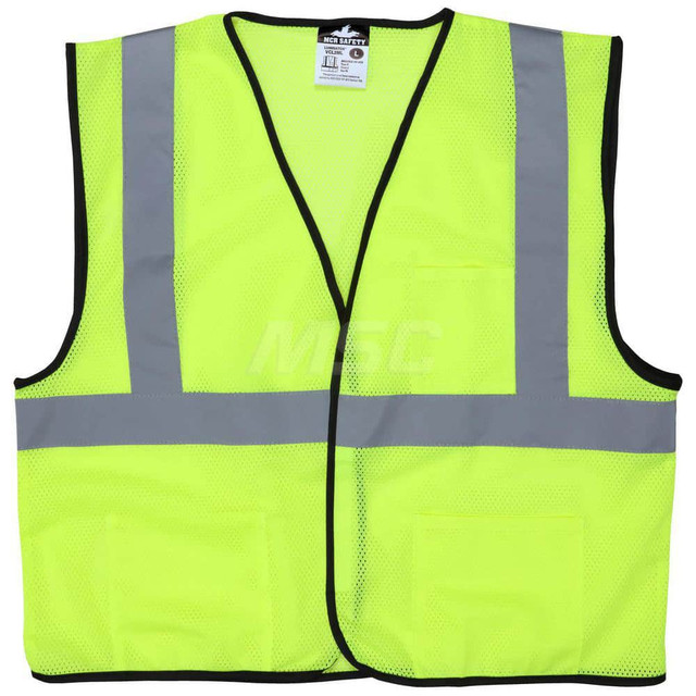 MCR Safety V2CL2MLX2 High Visibility Vest: 2X-Large