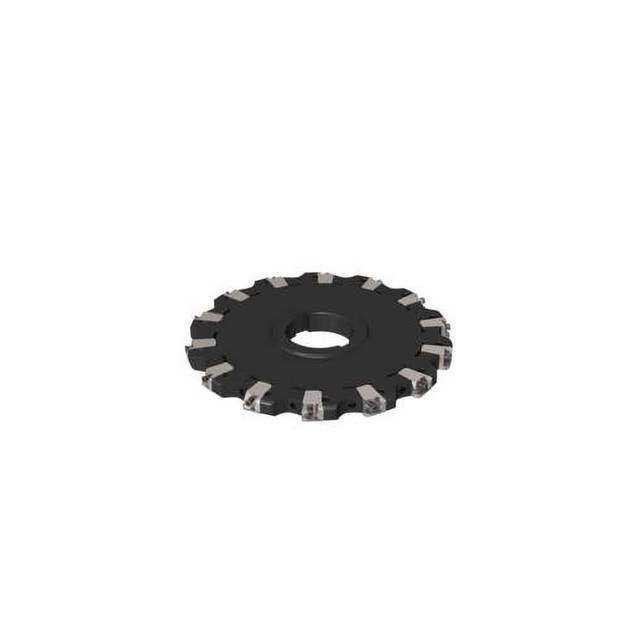 Seco 02993942 Indexable Slotting Cutter: 0.354" Cutting Width, 8" Cutter Dia, Arbor Hole Connection, 2.42" Max Depth of Cut, 2" Hole