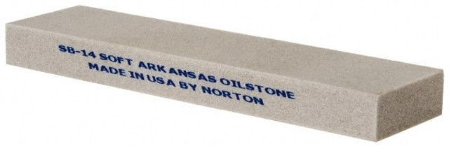 Norton 61463687565 Sharpening Stone: 3/8'' Thick, Rectangle
