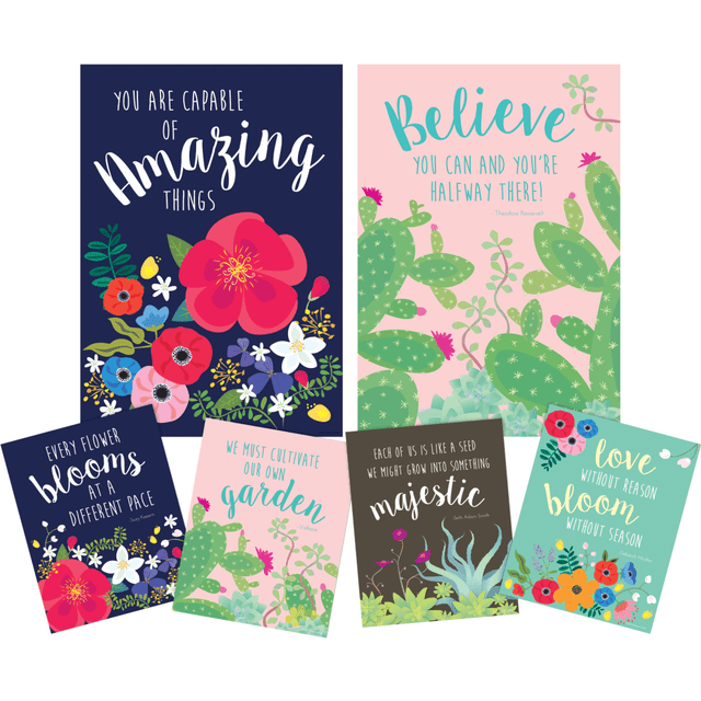 BARKER CREEK PUBLISHING, INC. 4208 Barker Creek Art Print And Poster Set, You Are Amazing, Set Of 6 Pieces BARKER CREEK PUBLISHING, INC. 4208 Barker Creek Art Print And Poster Set, You Are Amazing, Set Of 6 Pieces