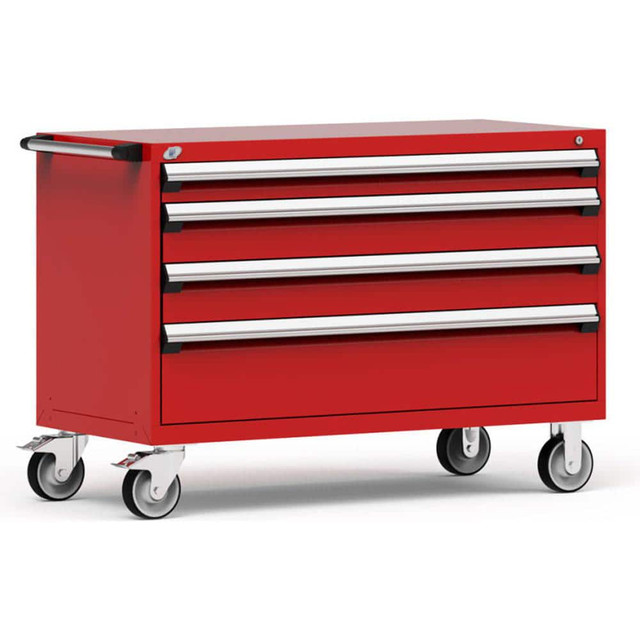 Rousseau Metal R5BJE-3009-081 Steel Tool Roller Cabinet: 4 Drawers