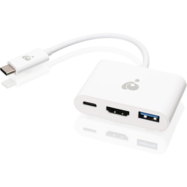 ATEN TECHNOLOGIES GUC3C3H IOGEAR USB-C to Multiport HDMI / USB Adapter with PD Pass-Thru - for Notebook - USB Type C - 1 x USB Ports - HDMI - DisplayPort - Thunderbolt - Wired ATEN TECHNOLOGIES GUC3C3H IOGEAR USB-C to Multiport HDMI / USB Adapter with PD Pass-Thru - for Notebook - USB Type C - 1 x USB Ports - HDMI - DisplayPort - Thunderbolt - Wired
