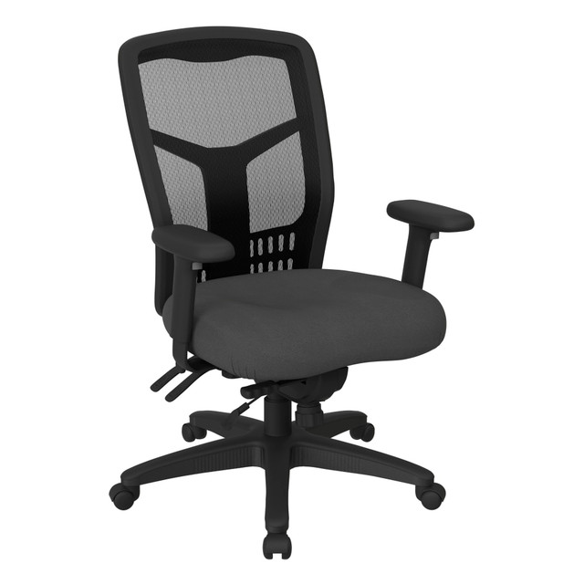 OFFICE STAR PRODUCTS 92892-226 Office Star ProGrid Mesh High-Back Managers Chair, Gray