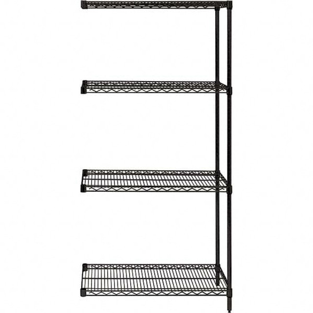 Quantum Storage AD86-2448BK Wire Shelving: Use With 1630 Built-In Combination Lock