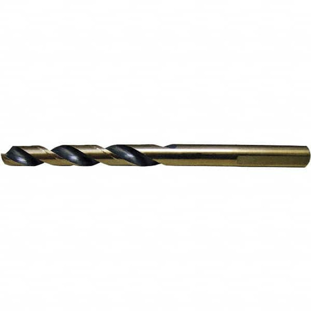 Cle-Force C68468 Mechanics Drill Bit: 5/32" Dia, 135 ° Point, High Speed Steel, Straight-Cylindrical Shank, Split Point