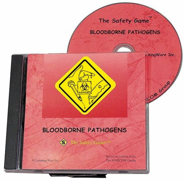 Marcom C000B2Y0EQ Bloodborne Pathogens in Heavy Industry, Multimedia Training Kit