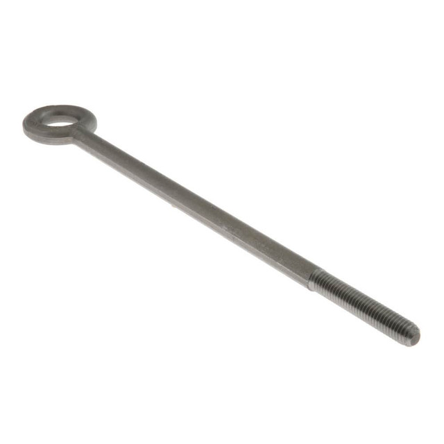 Gibraltar P12448GB Lifting Eye Bolt: Without Shoulder, 2,400 lb Capacity, 1/2-13 Thread, Grade C-1030/C-1035 Steel