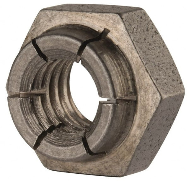 Flex-Loc 50FA-518 5/16-18 UNC 18-8 Heavy Hex Lock Nut with Expanding Flex Top