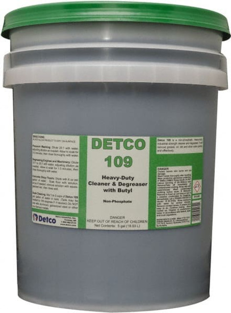 Detco 0513-005  109, 5 Gal Pail, Heavy-Duty Degreaser