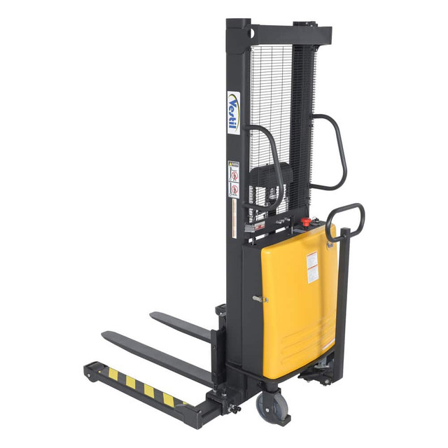 Vestil SL-63-AA 2,000 Lb Capacity, 63" Lift Height, Battery Operated Stacker