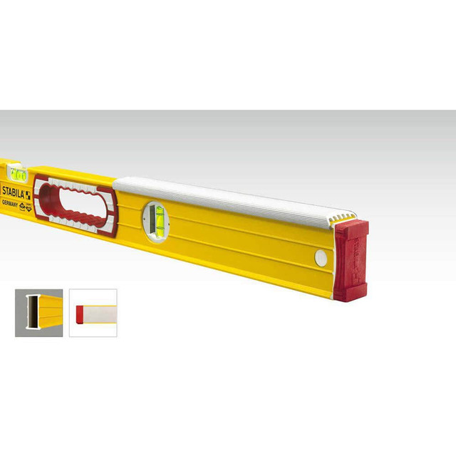 Stabila 36448 48" Long 3 Vial Spirit Level