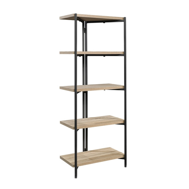 SAUDER WOODWORKING CO. 422095 Sauder North Avenue 60inH 5-Shelf Bookcase, Charter Oak SAUDER WOODWORKING CO. 422095 Sauder North Avenue 60inH 5-Shelf Bookcase, Charter Oak
