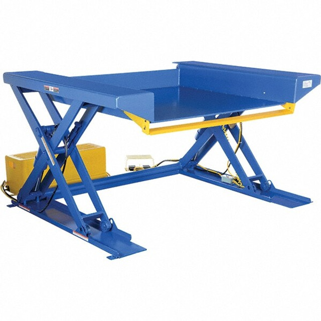 Vestil EHLTG-4470-2-48 2,000 Lb Capacity Hydraulic Scissor Ground Lift Scissor