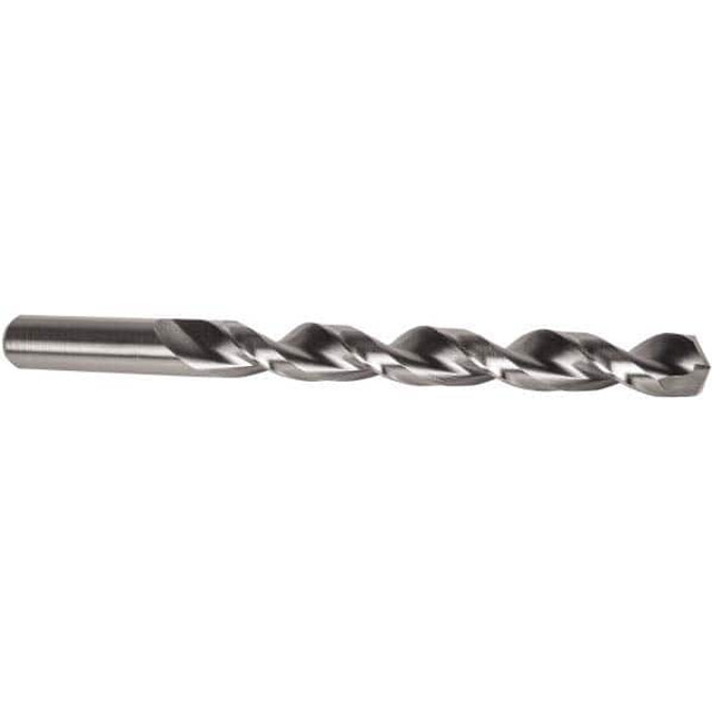 Precision Twist Drill 5997161 Jobber Length Drill Bit: 21/64" Dia, 135 °, High Speed Steel