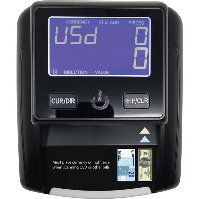 DIGITAL ENERGY NCC1-1143 Nadex Coins V45 Pass Thru Counterfeit Detector - Black DIGITAL ENERGY NCC1-1143 Nadex Coins V45 Pass Thru Counterfeit Detector - Black