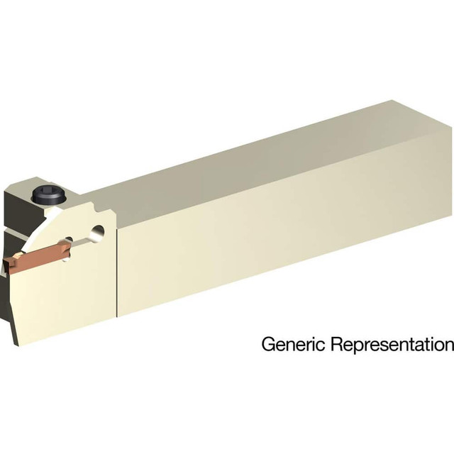 Sumitomo 2600W8E Indexable Cutoff Toolholder: 0.7" Max Depth of Cut, 1.4" Max Workpiece Dia, Right Hand