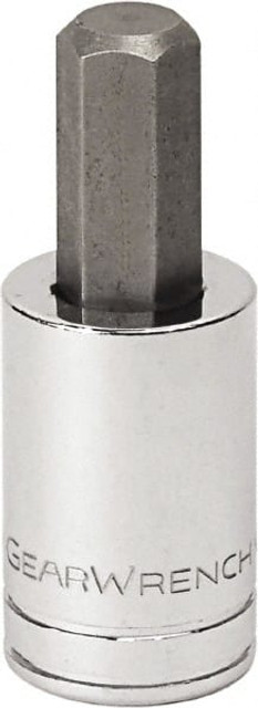 GEARWRENCH 80163 Hand Hex Bit Socket: 1/4" Drive, 3 mm Hex