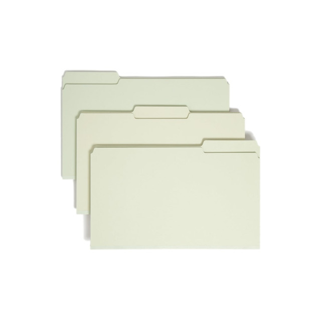 SMEAD MFG CO 18230 Smead Pressboard Top-Tab Folders, 1/3 Cut, 14 3/4in x 9 1/2in, Gray/Green, Pack Of 25 SMEAD MFG CO 18230 Smead Pressboard Top-Tab Folders, 1/3 Cut, 14 3/4in x 9 1/2in, Gray/Green, Pack Of 25