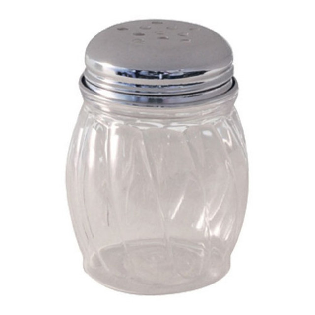 TABLECRAFT PRODUCTS, INC. P260 Tablecraft Plastic Cheese Shaker, 6 Oz, Clear TABLECRAFT PRODUCTS, INC. P260 Tablecraft Plastic Cheese Shaker, 6 Oz, Clear