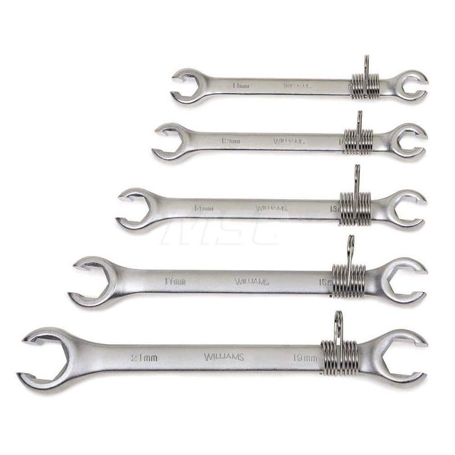 Williams 10658-TH Flare Nut Wrenches; Head Type: Open; Open End ; Tether Style: Tether Capable