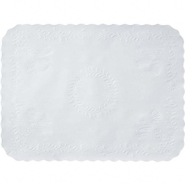 Hoffmaster HFMTC8704472 Tray Mat: White, 1,000 Per Carton