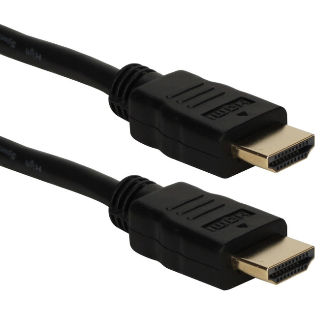 QVS, INC. HDG-4MC QVS High-Speed HDMI UltraHD 4K With Ethernet Cable, 13.10ft QVS, INC. HDG-4MC QVS High-Speed HDMI UltraHD 4K With Ethernet Cable, 13.10ft