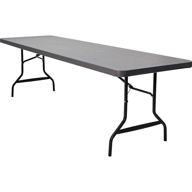 ICEBERG ENTERPRISES LLC Iceberg 65537  IndestrucTable Commercial Folding Table, Charcoal