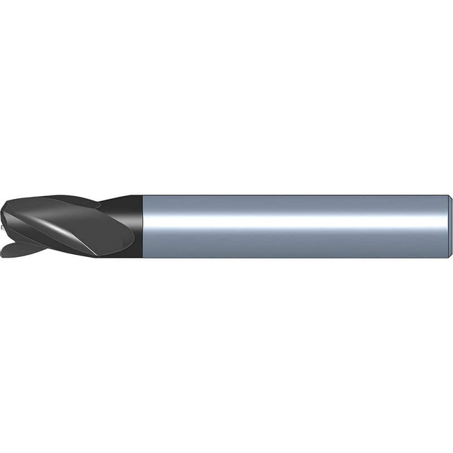 Kennametal 6146888 Corner Chamfer End Mill: 20 mm Dia, 20 mm LOC, 3 Flutes, 0.3 mm Chamfer Width, Solid Carbide