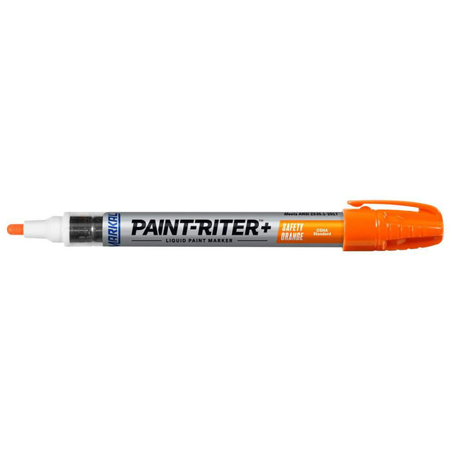 Markal 97274 Liquid Paint Marker in OSHA and ANSI safety colors.