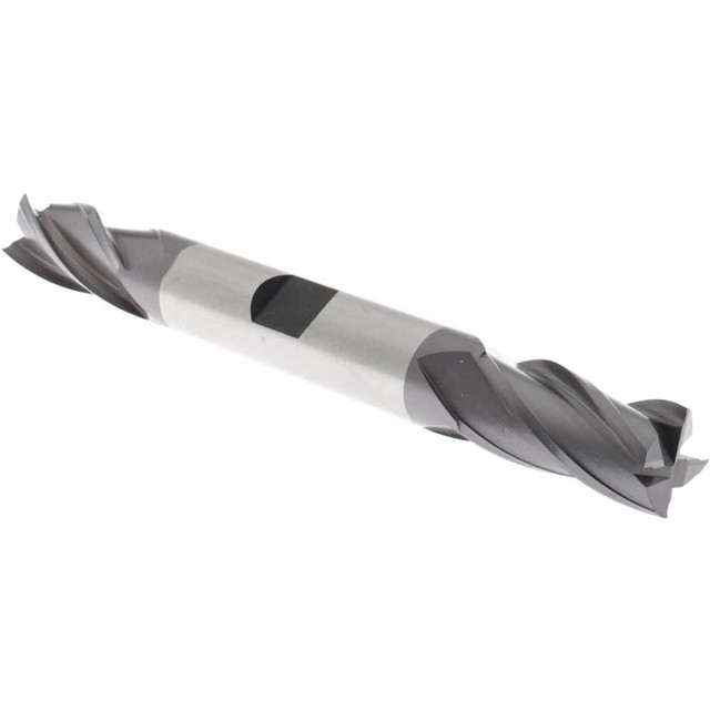 Hertel EF99921327 Square End Mill: 1/2" Dia, 1" LOC, 4 Flutes, High Speed Steel