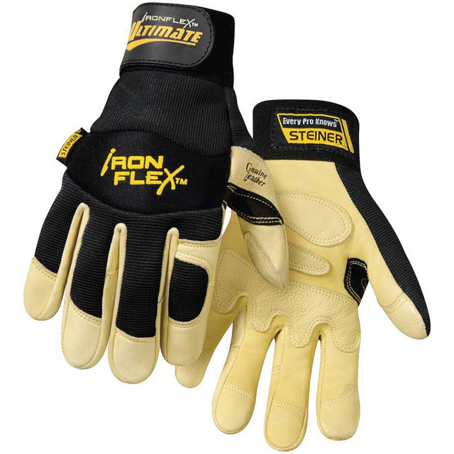 Steiner 0914-X General Purpose Work Gloves: X-Large, Goatskin