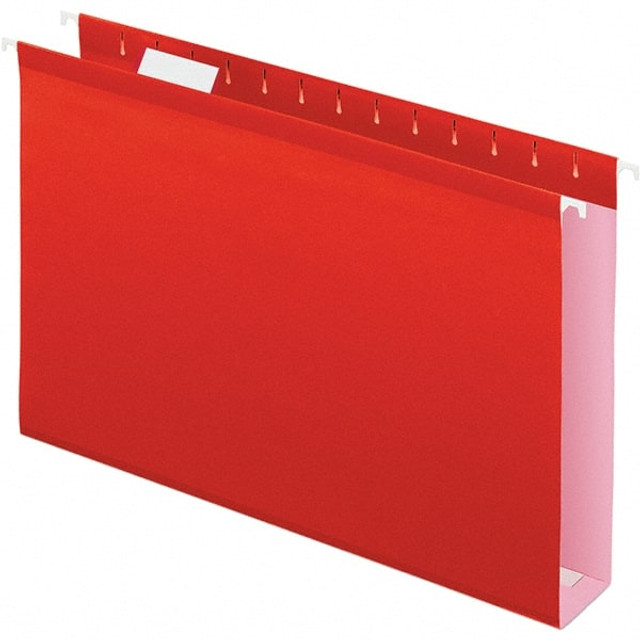 Pendaflex PFX4153X2RED Hanging File Folder: Legal, Red, 25/Pack