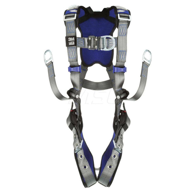 DBI-SALA 7012817865 Fall Protection Harnesses: 420 Lb, Comfort Oil & Gas Style, Size Large, For Climbing & Suspension, Back & Hips