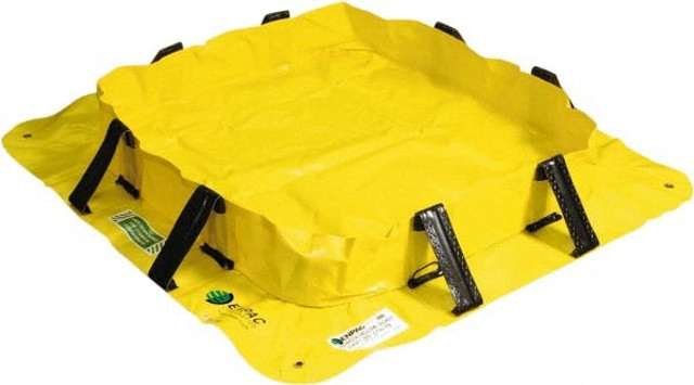 Enpac 5720-YE Collapsible Pool: 160 gal Capacity, 4' Long, 8' Wide, 8" High