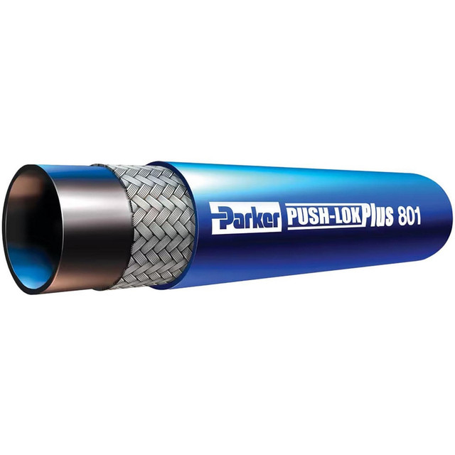 Parker 801-6-BLU-RL Push-on Air Hose: 3/8" ID, 450'