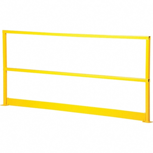 Vestil SQ-108-TB Hand Rail: Yellow, Steel