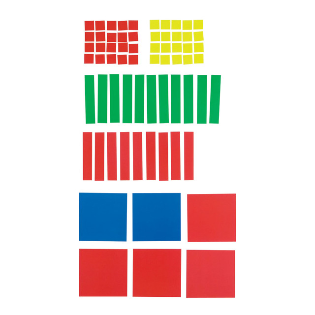 LEARNING RESOURCES, INC. LER7641 Learning Resources Magnetic Algebra Tiles, Grades 6 - 12, Pack Of 72 LEARNING RESOURCES, INC. LER7641 Learning Resources Magnetic Algebra Tiles, Grades 6 - 12, Pack Of 72