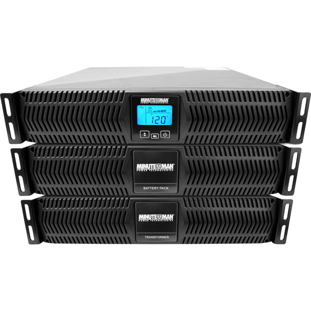 MINUTEMAN ED6000RTXL  Endeavor ED6000RTXL 5556VA Rack/Tower UPS - 6U Rack/Tower - 5.40 Minute Stand-by - 208 V AC Input - 208 V AC, 212 V AC, 120 V AC Output - 1 x NEMA L6-30R, 1 x NEMA L6-20R, 6 x NEMA 5-15/20R - Serial Port