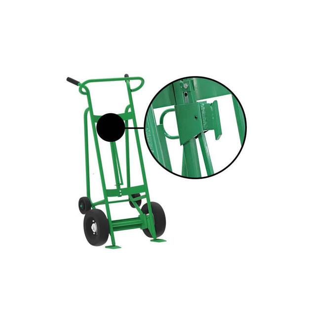Valley Craft F83160A7F Drum & Tank Handling Equipment; Load Capacity (Lb. - 3 Decimals): 1000.000 ; Equipment Type: Drum Hand Truck ; Overall Width: 26 ; Overall Height: 60in ; Overall Depth: 21in