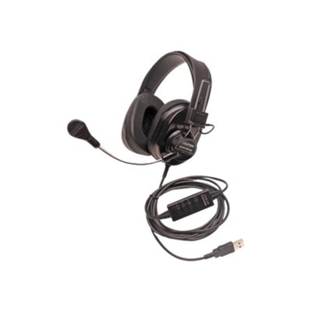 CALIFONE INTERNATIONAL, INC. 3066BKT Califone 3066-BKT Deluxe Gaming Headset, Black