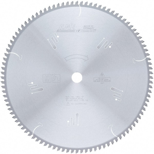 Amana Tool MD15-105 Wet & Dry Cut Saw Blade: 15" Dia, 1" Arbor Hole, 100 Teeth