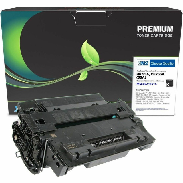 <ul><li><b>Compatible HP models:</b><ul><li style="list-style: none"><b>LaserJet: </b> Enterprise 500 MFP M525dn,  Enterprise 500 MFP M525f,  Enterprise P3010 Series,  Enterprise P3015,  Enterprise P3015d,  Enterprise P3015dn,  Enterprise P3015n,  Enterprise P3015x,  Enterprise flow MFP M525c,  P3016</li></ul><ul><li style="list-style: none"><b>LaserJet Pro: </b> MFP M521dn,  MFP M521dw</li></ul></li></ui>