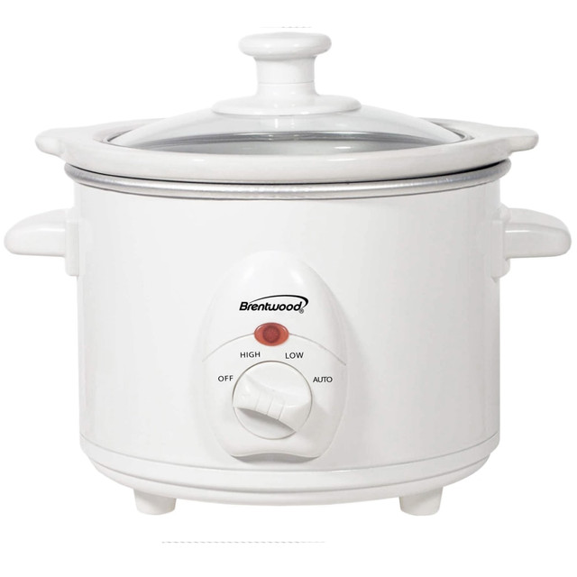 BRENTWOOD APPLIANCES, INC. 99583283M Brentwood 1.5-Quart Slow Cooker, White, 99583283M BRENTWOOD APPLIANCES, INC. 99583283M Brentwood 1.5-Quart Slow Cooker, White, 99583283M