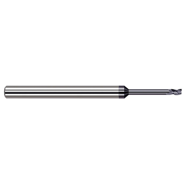 Harvey Tool 978278-C6 Square End Mill: 5/64" Dia, 3 mm LOC, 3 Flutes, Solid Carbide