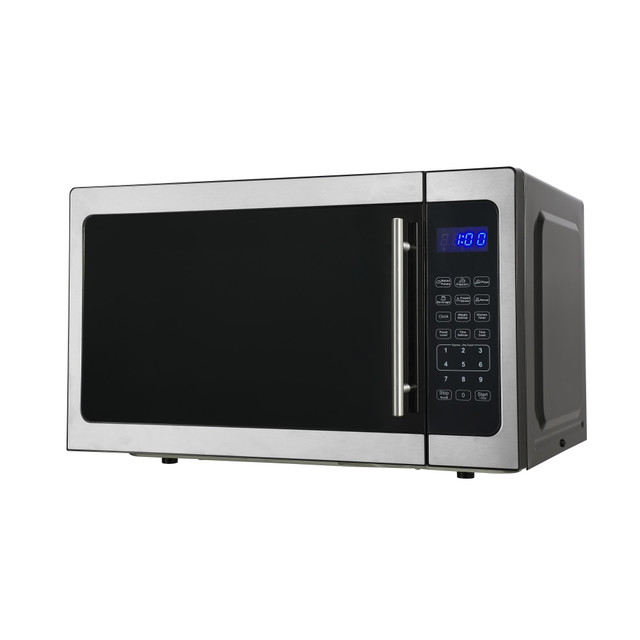 AVANTI PRODUCTS INC. Avanti MT150V3S  Touch Microwave Oven, 1.5 cu ft, 13inH x 18-1/4inW x 21-1/4inD, Stainless Steel