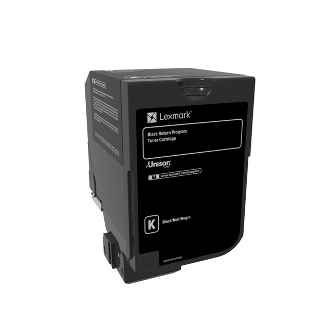 LEXMARK INTERNATIONAL, INC. 74C10K0 Lexmark 74C10K0 Black Return Program Toner Cartridge LEXMARK INTERNATIONAL, INC. 74C10K0 Lexmark 74C10K0 Black Return Program Toner Cartridge