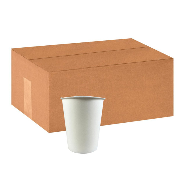 HOTEL EMPORIUM GEN-CUP-10OZ  Generic Hot Cups, Individually Wrapped, 10 Oz, 100% Recycled, White, Pack Of 1,000 Cups